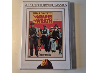 The Grapes of Wrath - Vredens Druvor (DVD) 1940 *Svensk text*