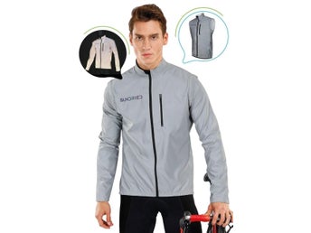 NY Sundried Ultra High Visibility Reflective cykeljacka / väst S vind+ vattentät