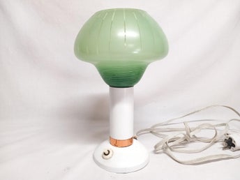 Unik retro design bordslampa från Drukov, CSSR