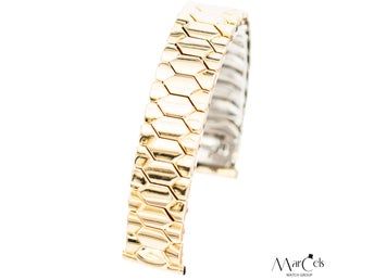 Vintage JB Champion, gold capped flexible bracelet, 17,75 to 16 mm