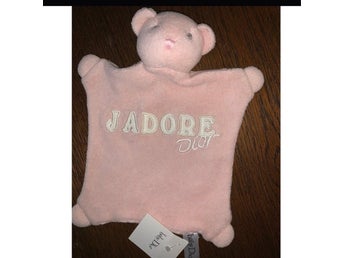 Baby Dior J'adore Snuttefilt - Babyrosa. Ny med lapp!