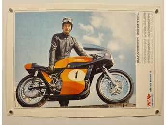 MC-Nytt Affisch Billy Andersson Crescent 500cc