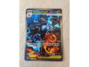 Pokémon Mega Charizard X ex 125/094 – Phantasmal Flames – Special Illustration R