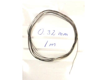 1 Meter lödtenn 0,32 mm. med bly och