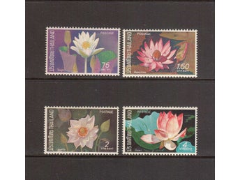 Thailand, Mi 662-65, Blommor, xx