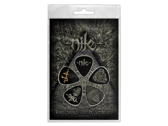 NILE - WHAT SHOULD NOT BE UNEARTHED. Plektrum Paket