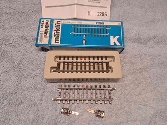 MÄRKLIN K-KONTAKTSKENSET i NYSKICK i OFP