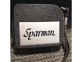 Mätband Sparman svart. Nostalgi. Se bilder