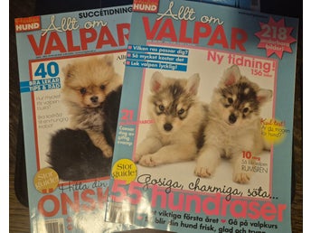 2 st Allt om Valpar (Härliga Hund) – Stora guider, raser & valptips