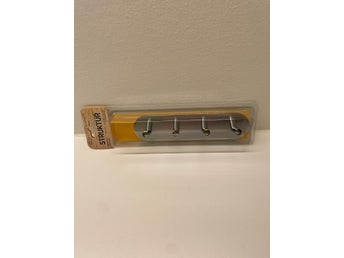 Självhäftande fyrkrok polerad rostfri