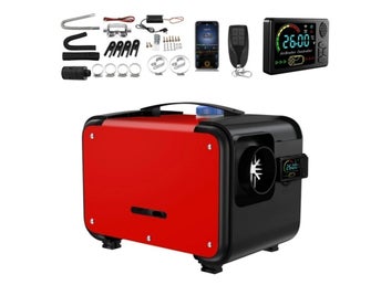 5000W 12V/24V/220V integrerad dieselluftvärmare med Bluetooth-kontroll och timer