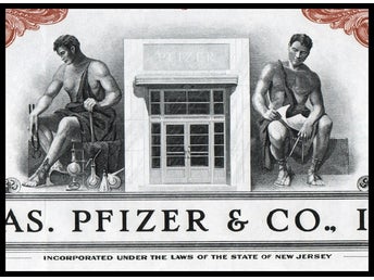 1950 New Jersey: Chas. Pfizer & Co., Inc. - Pharmaceutical Company