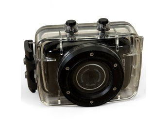 Sports Mini Digital Kamera Actionkamera F3 1f 9 3mm Svart Vintage Vattentät