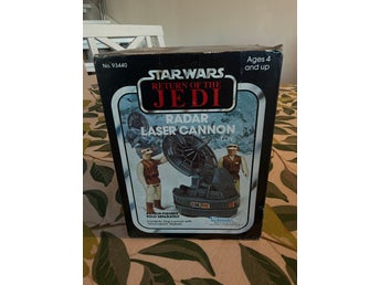 Star Wars Vintage - Radar Laser Canon med box och instruktion.