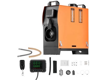 Dieselvärmare 8 kW med Fjärrkontroll och LCD Display för Garage & Husbil