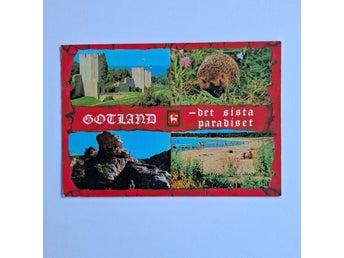 Vykort Gotland - Det sista paradiset