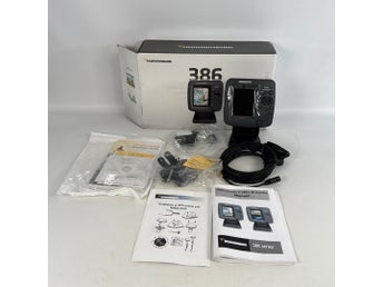 Hummingbird 386cxi DualBeam PLUS Fishfinder Sonar/GPS Mapping