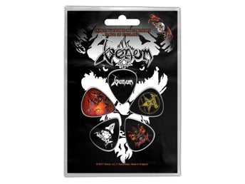 VENOM - BLACK METAL. Plektrum Paket