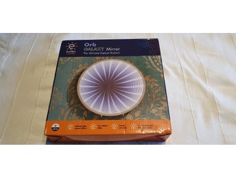 Orb Galaxy Mirror Infinity Light Tunnel Effekt Lampa Spegel Evighet Illusion