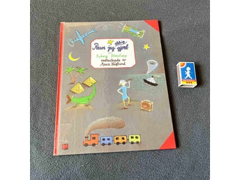 Resor jag aldrig gjort ! Stor bok - Anna Höglund Illu. barnbok ovanlig fin