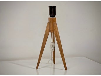 Raket Bordslampa Retro Mid Century Vintage 50/60-tal Tripod Trebent (g2)