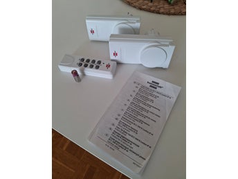 Oanvänd Fjärrströmbrytare Set RCS 1044 N Comfort IP 44