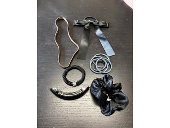 Hårspänne, hårband, hårsnoddar