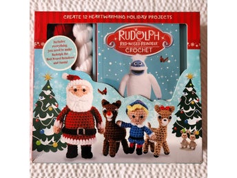 Rudolph The Red Nosed Reindeer Crochet Kit Thunder Bay Press 2019 Sealed