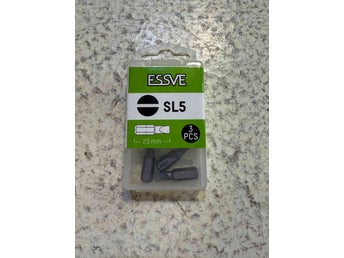 ESSVE BITS SL5 25MM 3-Pack