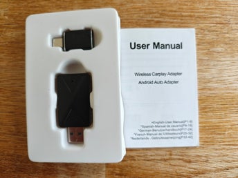Trådlös CarPlay och Android Auto-adapter