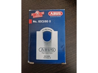 ABUS Hänglås 83CS/80