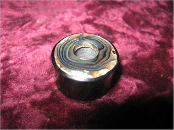 TUNNEL PLUGG PIERCING PÄRLEMOR 22 MM (ORGANISK)