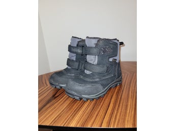 Timberland vinterkängor svarta Gore-Tex storlek 26 Goretex