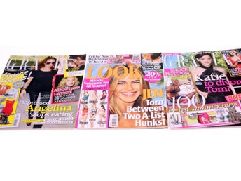Grazia/Look magazines-three magazines included-2009-NEW-UK-Jennifer Aniston-898g