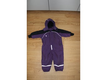 Polarn O. Pyret lila vinter overall, storlek 92