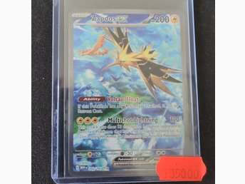 Se produkter som liknar Zapdos ex 202/165 151 Pokemon.. p Tradera  (727228593)