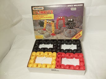 Matchbox LINKITS Space Walkers - Vintage Leksak, Byggleksak