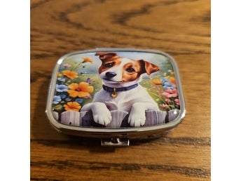 *** Jack Russell pillerburk pillerbox pillerask smyckesask ***