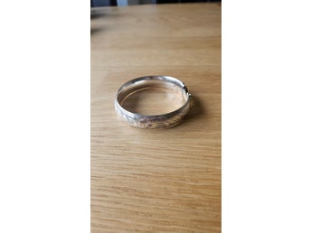 Armring äkta silver 835