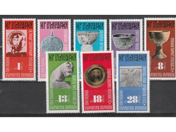 Bulgarien 1974 National Art Pieces [ Mi 2392/99] Kv 48:-]Postfriska**