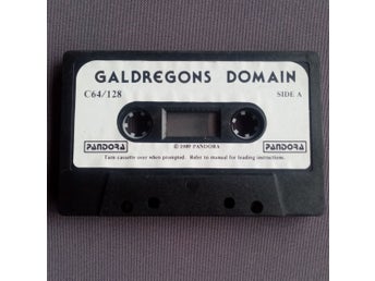 Galdregons Domain (Pandora) - Lös Tape - Kassett ->TESTAD<- Commodore 64 / C64