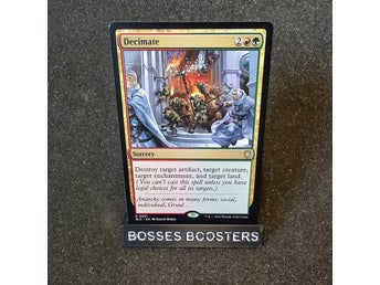 Decimate - Magic the Gathering : Bloomburrow Commander