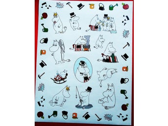 STICKERS: MUMINTROLLEN