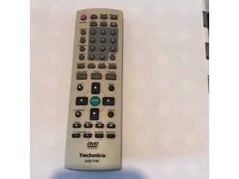 Technica DVD-772K Fjärrkontroll
