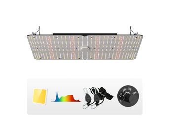 LED Grow Light, 300W Full Spectrum Dimmable, High Yield Samsung 2B1B Diodes