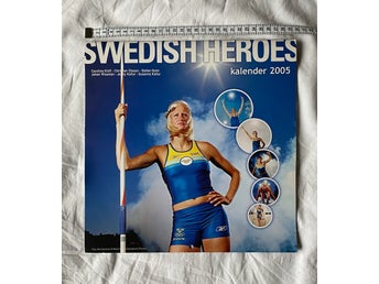 Samlarobjekt • Kalender • 2005 • Swedish Heroes