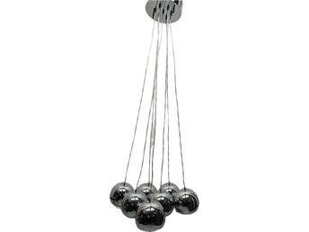 Rydéns taklampa med sju kromade glober ceiling lights krom globes