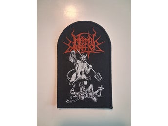 Infernal Execrator tygmärke black death thrash speed metal punk