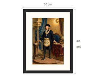 Frimurare Art print tavla Limited Edition #reapåtradera