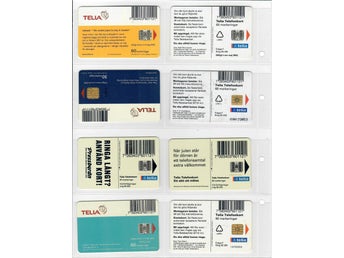 Samling Telia Telefonkort